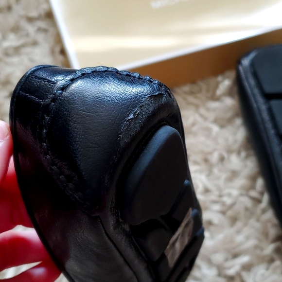 Re-listed: Michael Kors black and gold flats - Picture 4 of 8